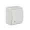 Interruttore luce IP44 bianco, Koala
