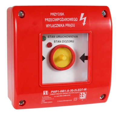 Interruttore manuale antincendio PWP1