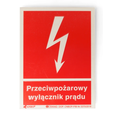 Interruttore manuale antincendio PWP1