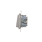 Interruttore (modulo) doppia tenda 230V, connettori rapidi. , argento metallizzato