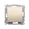 Interruttore (modulo) unipolare 10A 250V connettori rapidi oro (metallizzato)