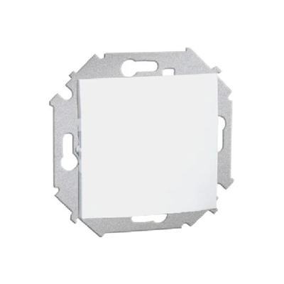 Interruttore (modulo) unipolare 10A 250V, morsetti a vite, bianco