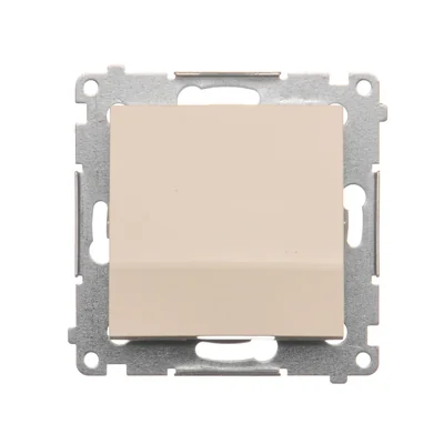 Interruttore (modulo) unipolare 16A 230V, morsetti a vite crema