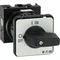 Interruttore on-off T0-1-102/EZ, 2 poli, 20 A, 90 °, montaggio superficiale 22,3 mm, manopola nera, non bloccabile