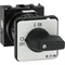 Interruttore on-off T0-1-102/EZ, 2 poli, 20 A, 90 °, montaggio superficiale 22,3 mm, manopola nera, non bloccabile