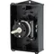 Interruttore on-off T0-1-102/I1/SVB, bipolare, 20 A, 90 °, in custodia IP65, manopola rosso-gialla con lucchetto