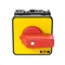 Interruttore on-off T0-2-8900/E-RT, 3 poli + N, 20 A, 90 °, montaggio a superficie, manopola rosso-gialla, non bloccabile