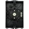 Interruttore on-off T0-2-8900/I1/SVB, 3 poli + N, 20 A, 90 °, in custodia IP65, manopola rosso-gialla con lucchetto