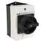 Interruttore on-off T0-2-8900/I1/SVB-SW, 3 poli + N, 20 A, 90 °, in custodia IP65, manopola nera con lucchetto