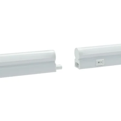 Interruttore per armadio T5 300mm 4W WW 230V 120° IP20 Bianco 2 anni ON/OFF
