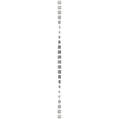 Interruttore per hotel con retroilluminazione 10A (modulo), bianco