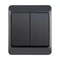 Interruttore per lampadario a superficie HERMES IP 44 - colore antracite