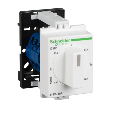 Interruttore PowerLogic iCMV per voltmetro su guida DIN
