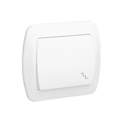 Interruttore scala 10A 250V, morsetti a vite, bianco