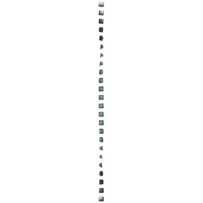 Interruttore scala (modulo) 10A 250V morsetti a vite satinati (metallici)