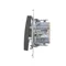 Interruttore scale con retroilluminazione LED (modulo) 10A 250V connettori rapidi antracite (metallico)