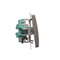 Interruttore scale doppio con retroilluminazione (modulo) 230V, inox metallizzato