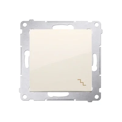 Interruttore scale (modulo) 10A 250V, connettori rapidi, crema