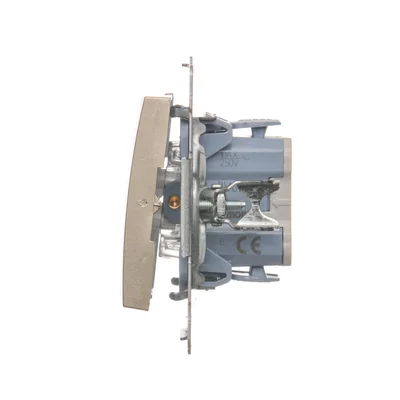 Interruttore scale (modulo) 10A 250V connettori rapidi oro (metallico)