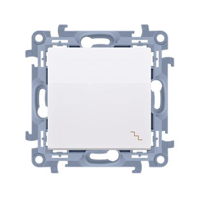 Interruttore scale (modulo) 10AX 230V bianco