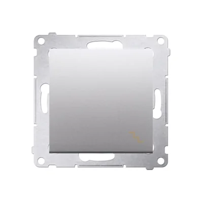 Interruttore scale (modulo) 16A 250V morsetti a vite argento (metallizzato)