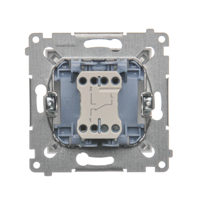 Interruttore scale (modulo) connettori rapidi 10A 250V, bianco