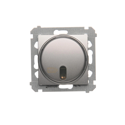 Interruttore telecomandato con relè (modulo) 8(2)A 230V argento (metallizzato)