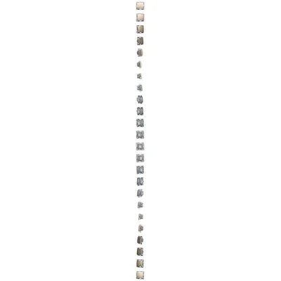 Interruttore unipolare con indicazione LED (modulo) 10A 250V connettori rapidi oro (metallico)