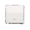 Interruttore unipolare con retroilluminazione (modulo) 10A 250V bianco