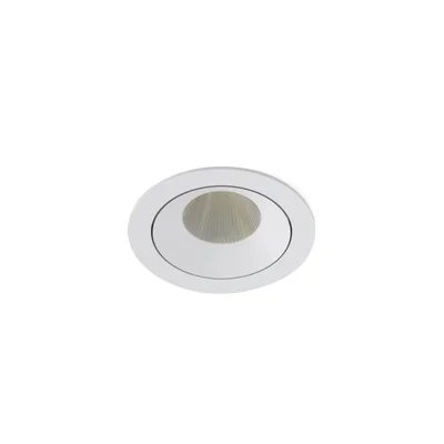 INTO R100 LED p/t ED luminaire 1850lm/840 55° white silver 21 W