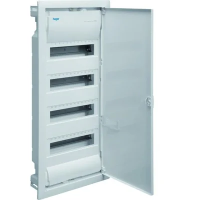 IP30 4x12 flush-mounted Volta switchgear with PE/N terminals