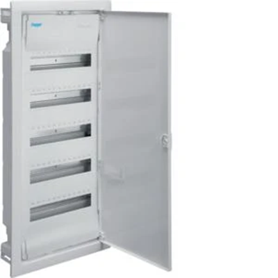 IP30 flush-mounted switchgear, 5 rows, 60 modules