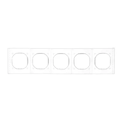 IP44 gasket kit for 5-gang frame