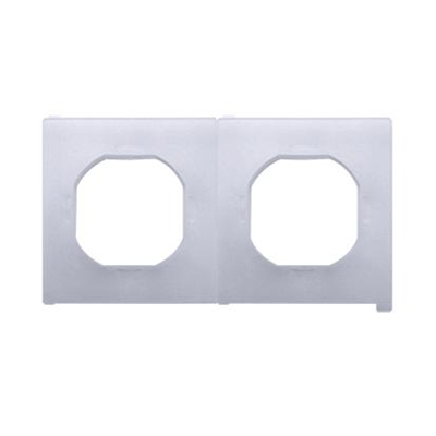 IP44 gasket set for 2-gang frame