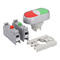 IP65 bipolar pushbutton 1 NC 1 NO contact