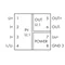 Isolating transducer with amplification; current and voltage input signal; bipolar current and voltage output signal; configuration via DIP switches; supply voltage 24 V DC; width 6 mm; 2.50 mm²