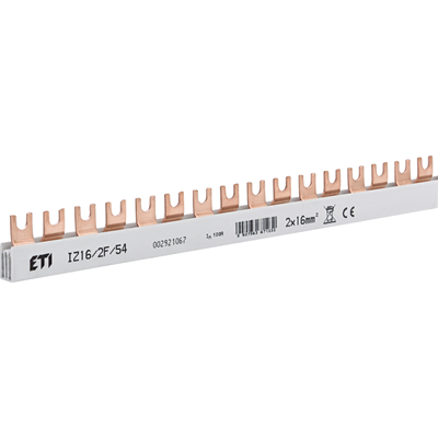 Isolierte Sammelschiene IZ16/2F/54