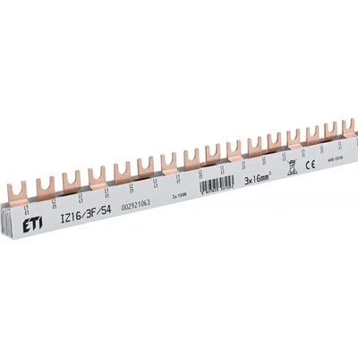 Isolierte Sammelschiene IZ16/3F/54