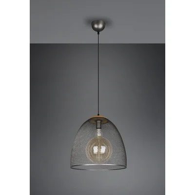 IVAR Závěsná lampa 40cm starožitný nikl