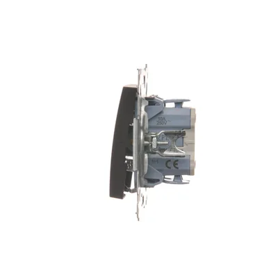 Jalousietaster (Modul) 230V, mattbronzemetallic
