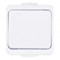 JANTAR Interruptor de escalera 1P blanco IP 44