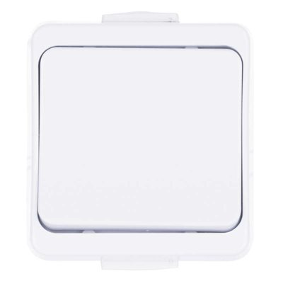 JANTAR Interruptor de escalera 1P blanco IP 44