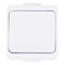 JANTAR Interruptor de escalera 1P blanco IP 44