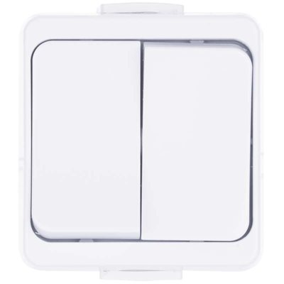 JANTAR Interruttore a candela 2P bianco IP 44