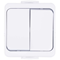 JANTAR Interruttore a candela 2P bianco IP 44