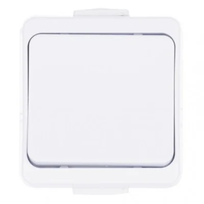 JANTAR Interruttore per scale 1P bianco IP 44