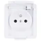 JANTAR Toma individual blanca IP 44