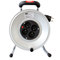 JAWOR Cable alargador tambor 4 tomas térmicas 30m H05RR-F 3x1,5 acero