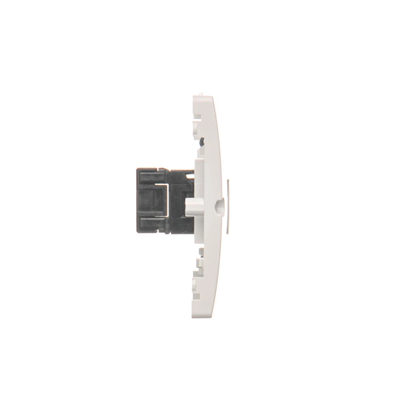 Jednoduchá počítačová zásuvka RJ45, kategorie 5e (modul), bílá