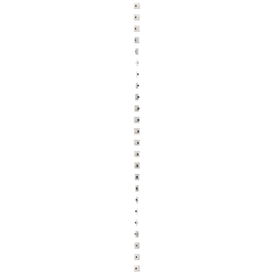 Jednoduchá počítačová zásuvka RJ45, kategorie 5e (modul), bílá